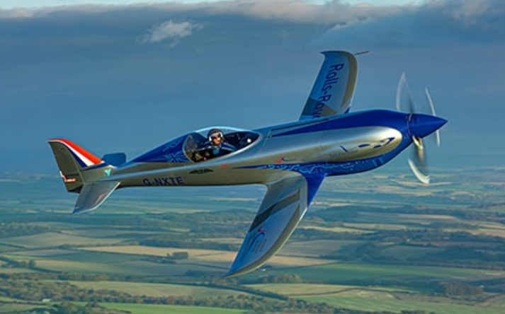電動飛機最快飛行速度 時速623公里