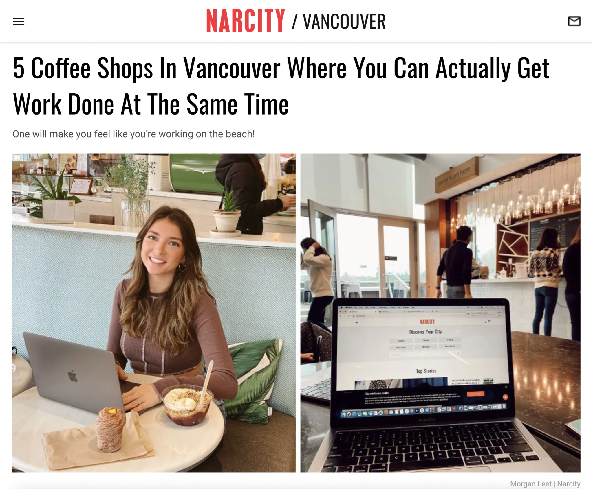 The best coffee shops to work from in Vancouver