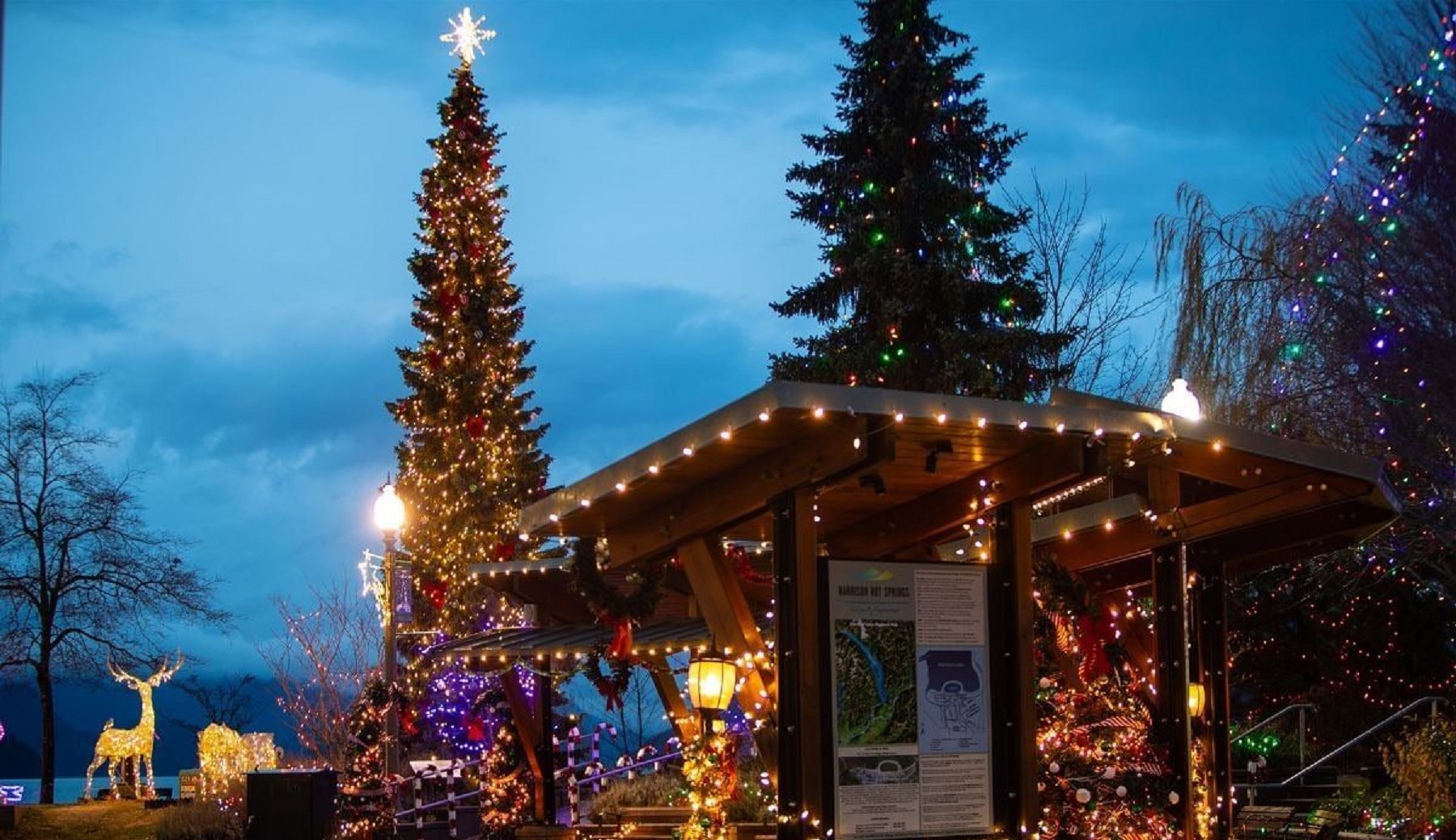 THIS LAKESIDE VILLAGE IS GETTING A HOLIDAY MAKEOVER WITH  LIGHTS