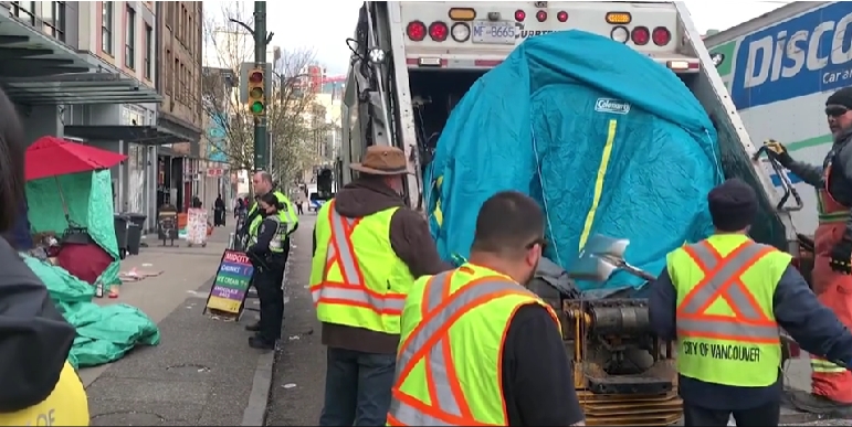 Vancouver officials hope to shutter East Hastings encampment