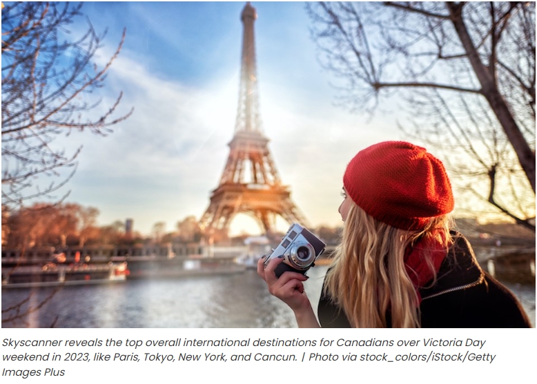 These are the top in-demand destinations for Canadian travellers