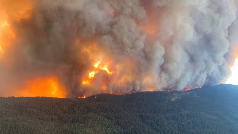27 structures destroyed by wildfire burning along Hwy 1