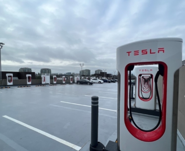 Richmond gets 40 new Tesla superchargers