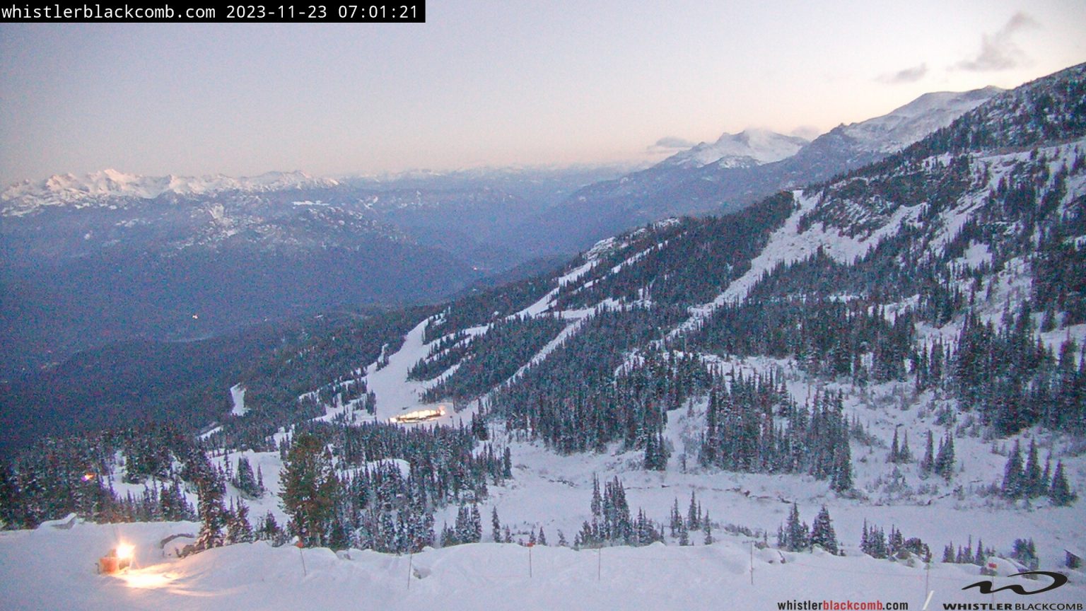 Not a snowy start to the season for Whistler Blackcomb