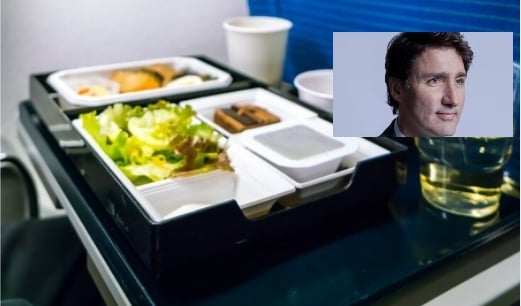 加國總理飛機餐一吃22萬