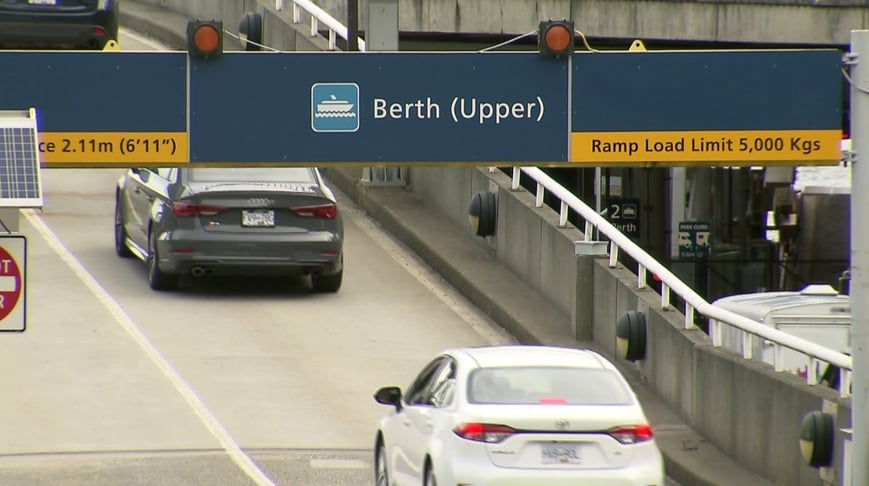 BC Ferries: Pre-booking only from Horseshoe Bay to Departure Bay