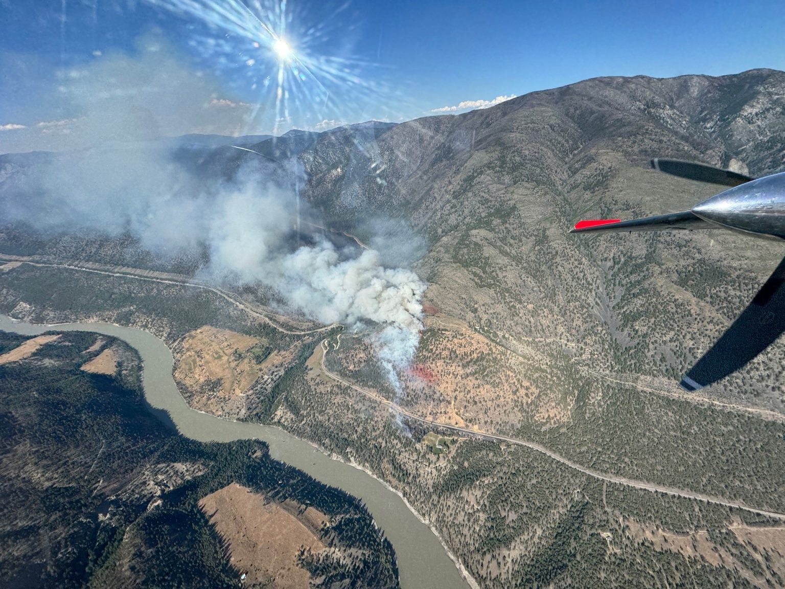 RCMP confirms team accidentially sparked wildfire north of Lytton