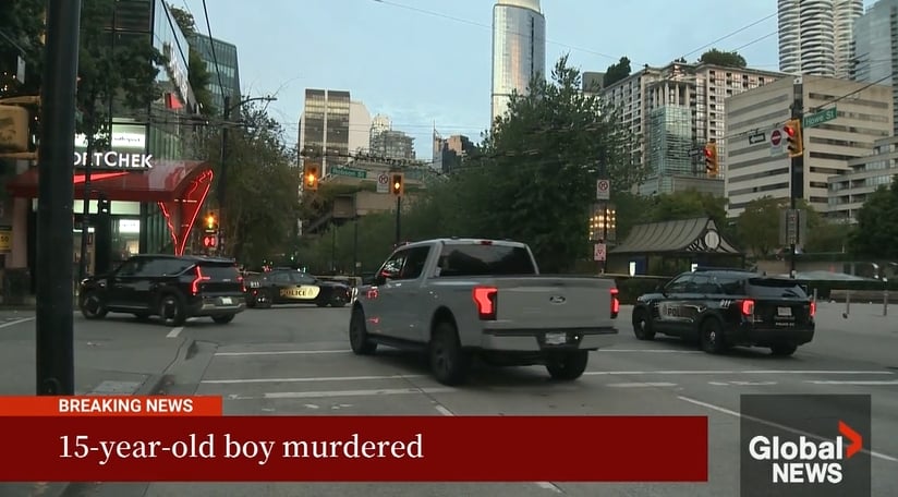 Surrey teen stabbed and killed near Robson Square in downtown Vancouver