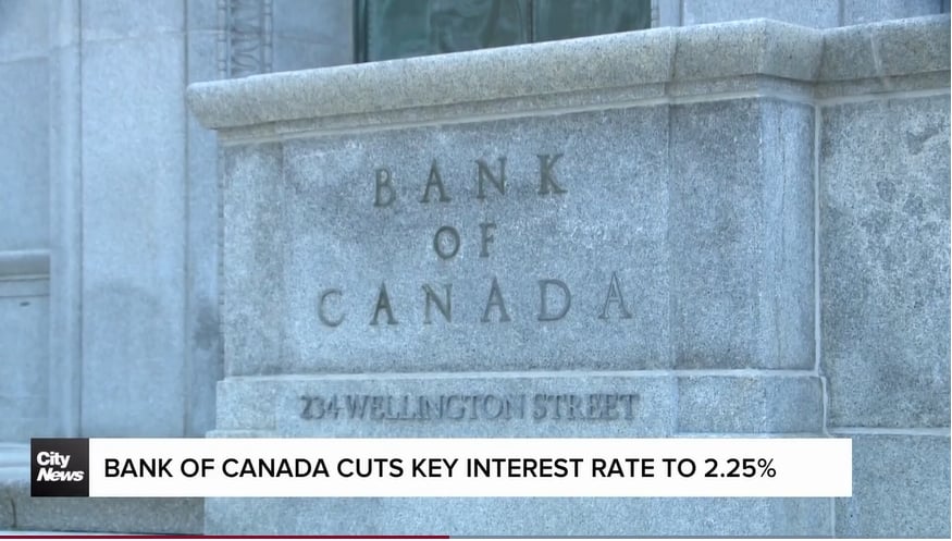 Bank of Canada lowers key interest rate but signals cuts may be done