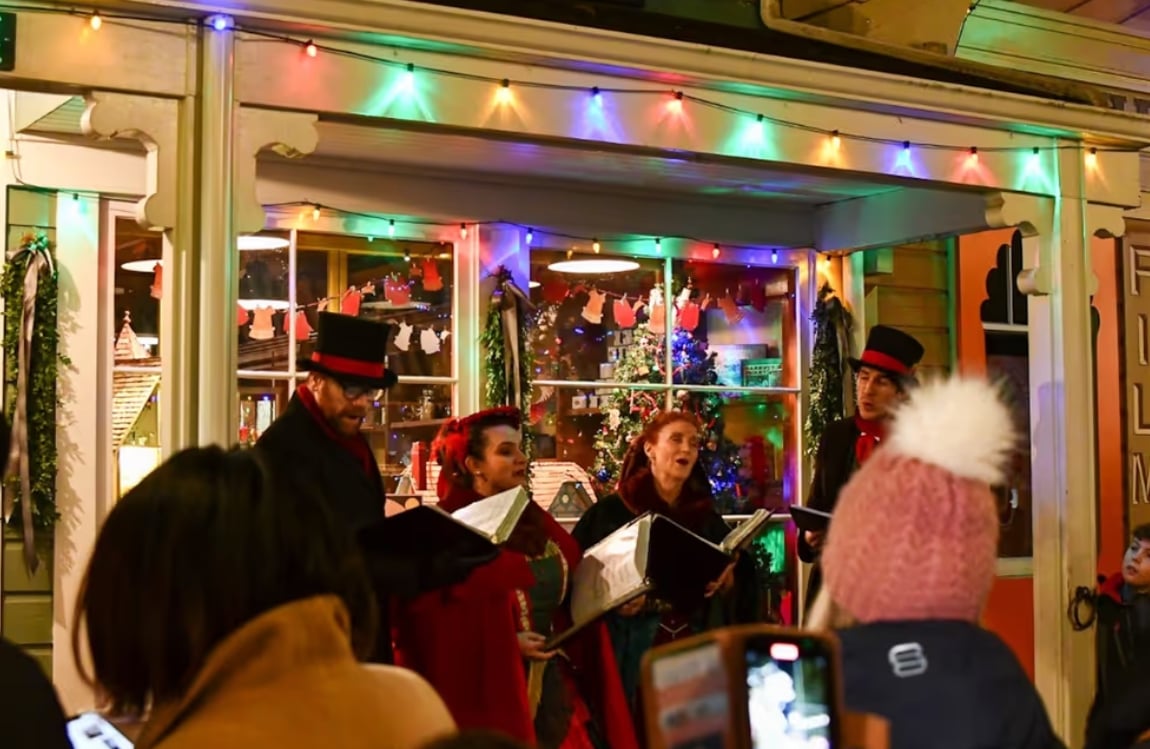 Burnaby Village Museum transforms into a free-to-visit holiday village decked out in festive lights