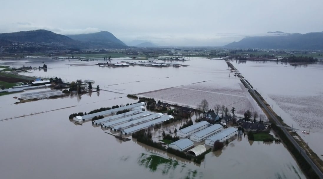 Abbotsford floodwaters receding as B.C. braces for more rain on way