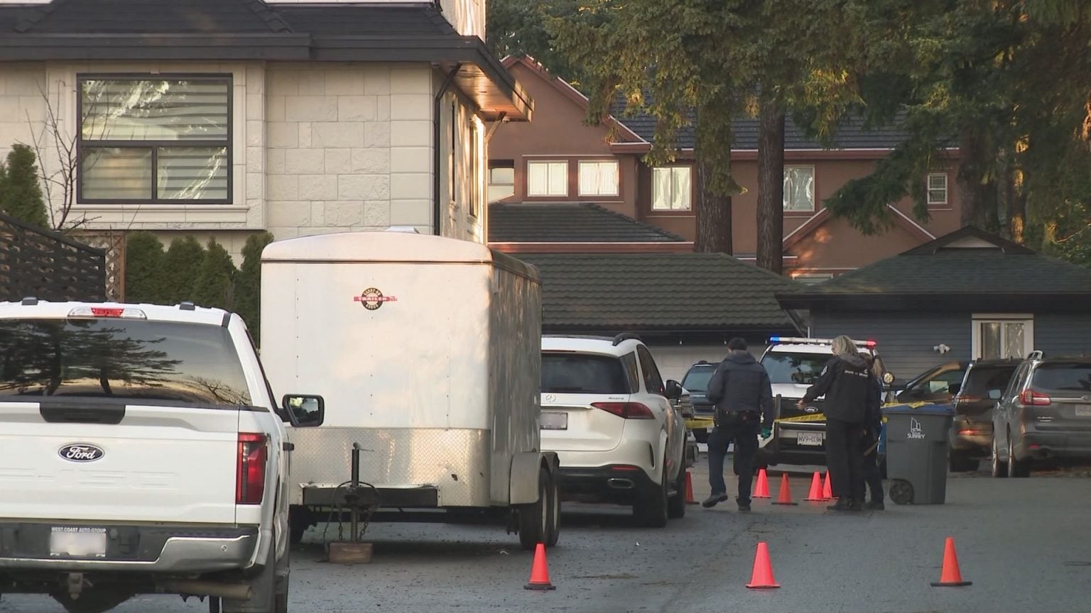 Shots fired at residence, vehicle in Surrey