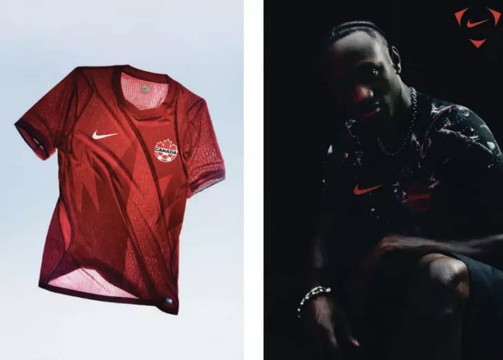 加拿大男足世界盃戰衣曝光