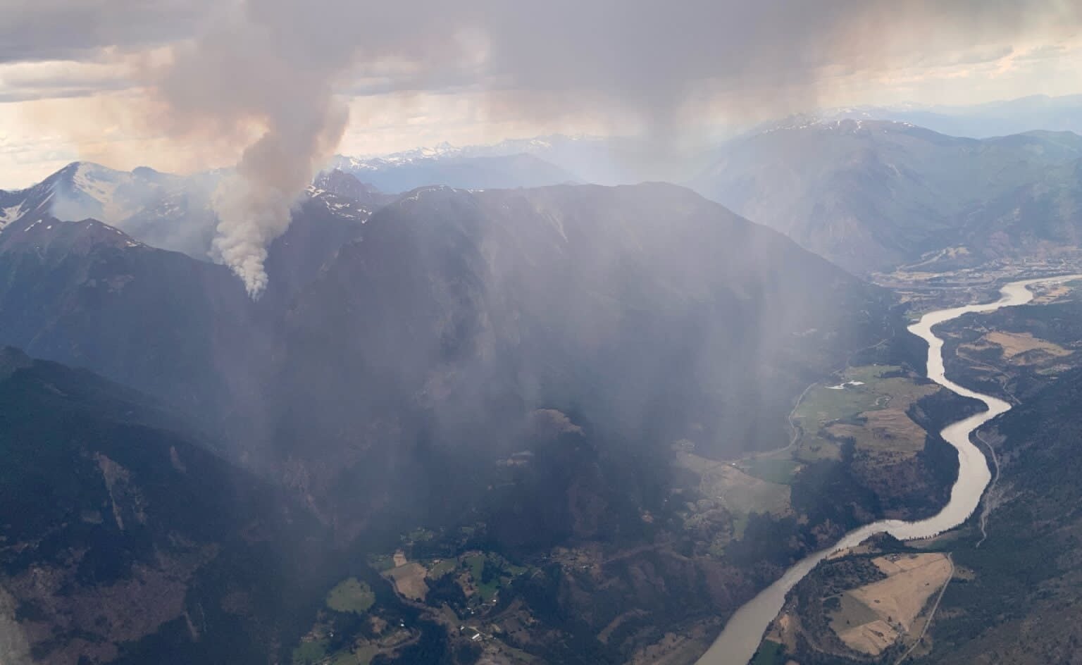 Wildfire south of Lillooet ‘out of control’